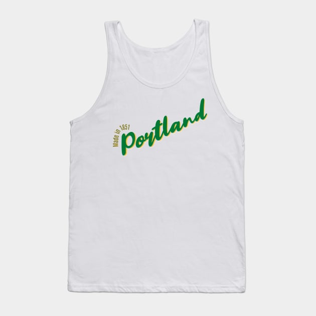 Portland in 1851 Tank Top by LB35Y5